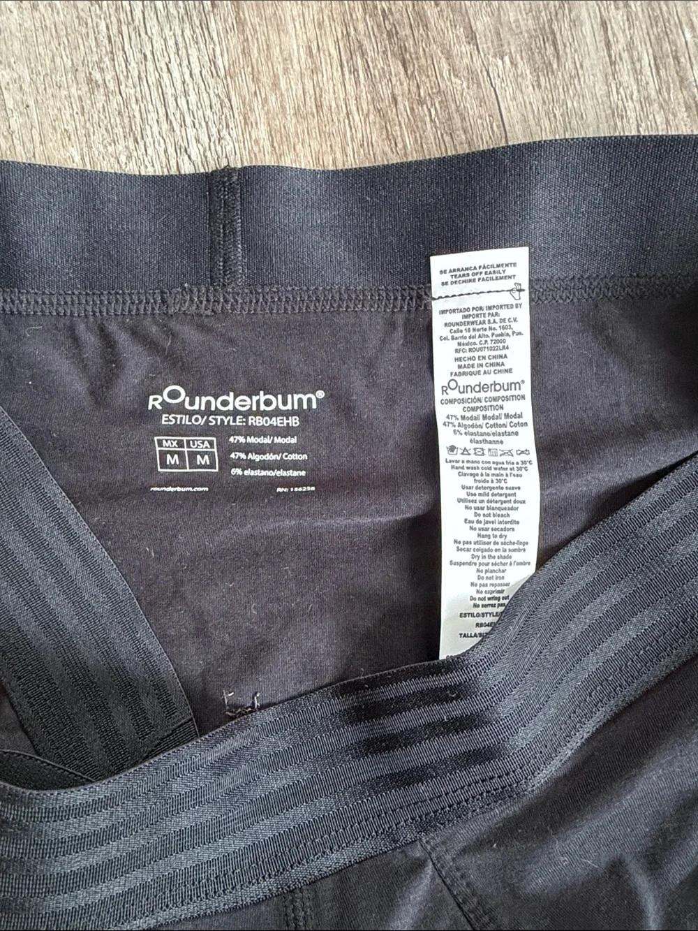Wonderbum | Men's Black Padded Briefs